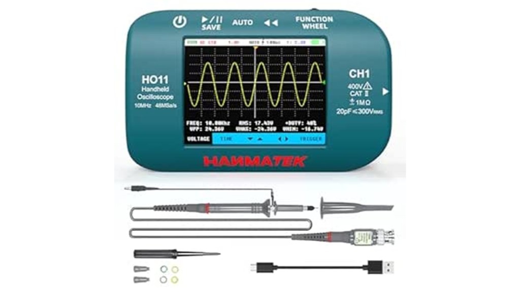 portable digital test device