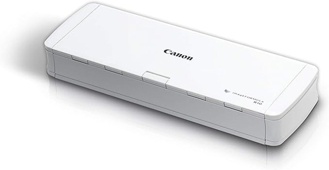 portable document scanning machine