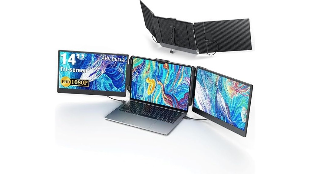 portable dual monitor laptop screen extender