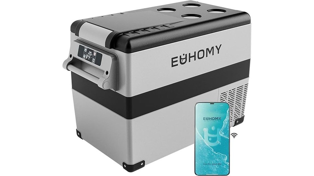 portable electric cooler box