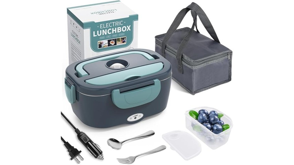 portable electric food heating appliance
