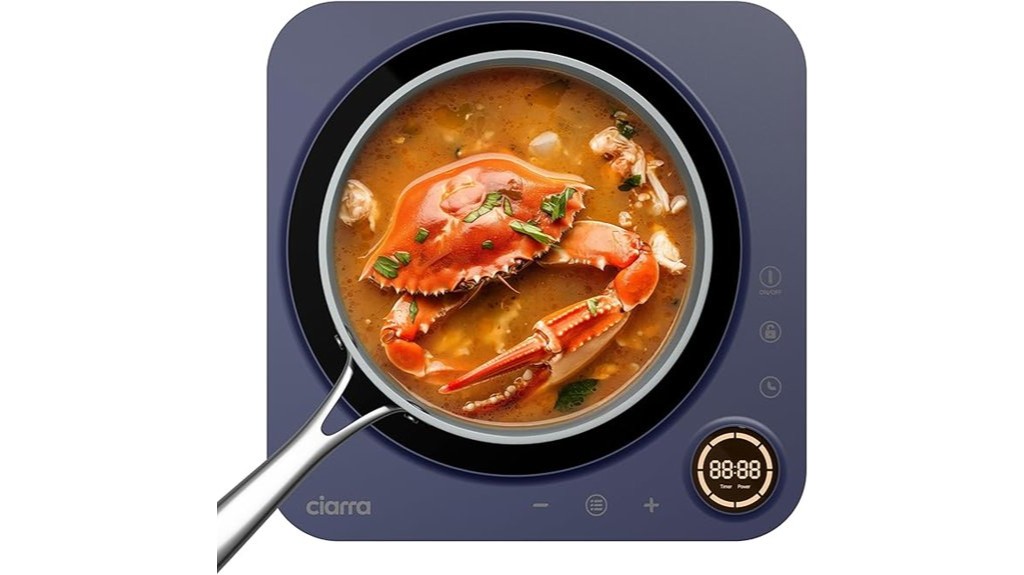 portable electric induction cooktop