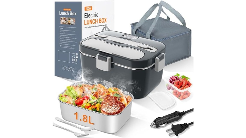 portable electric lunch box warmer