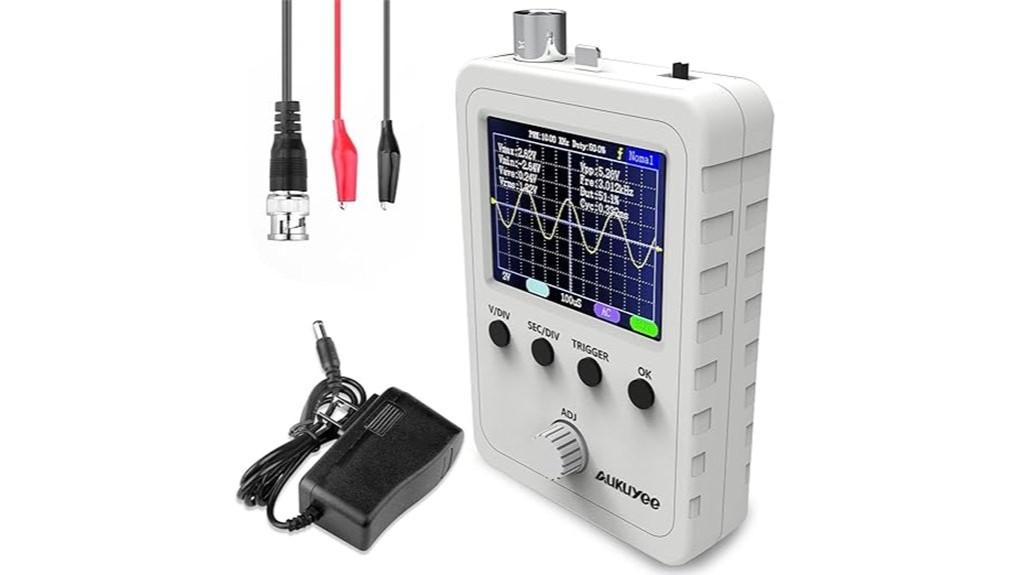 portable electronic test device