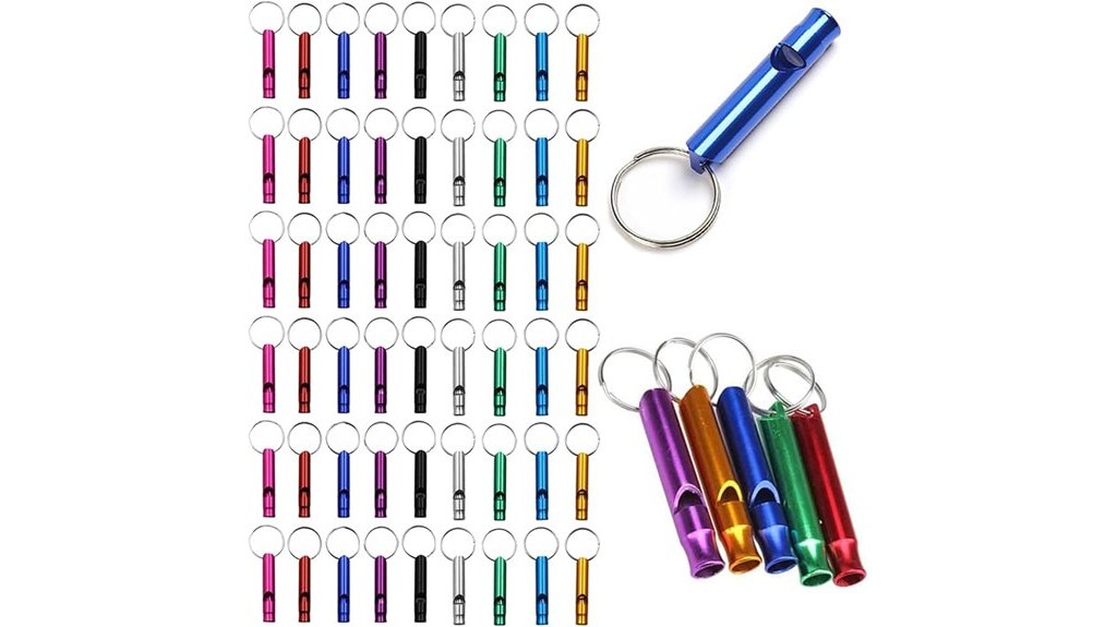 portable emergency safety whistle