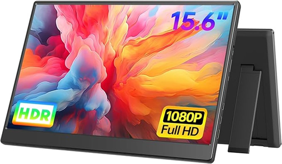 portable fhd 15 6 inch external display