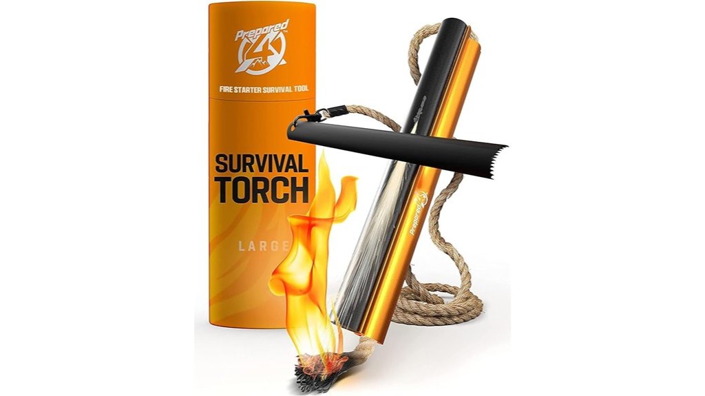 portable fire starting survival tool