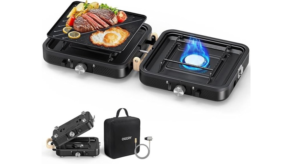 portable foldable camping cooking stove
