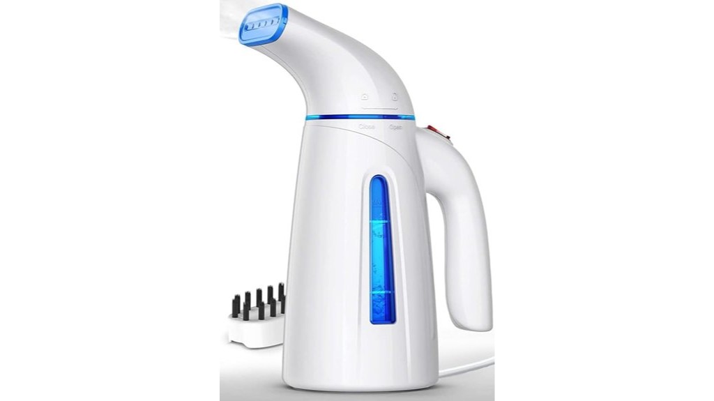 portable garment steamer 700 watts 240ml