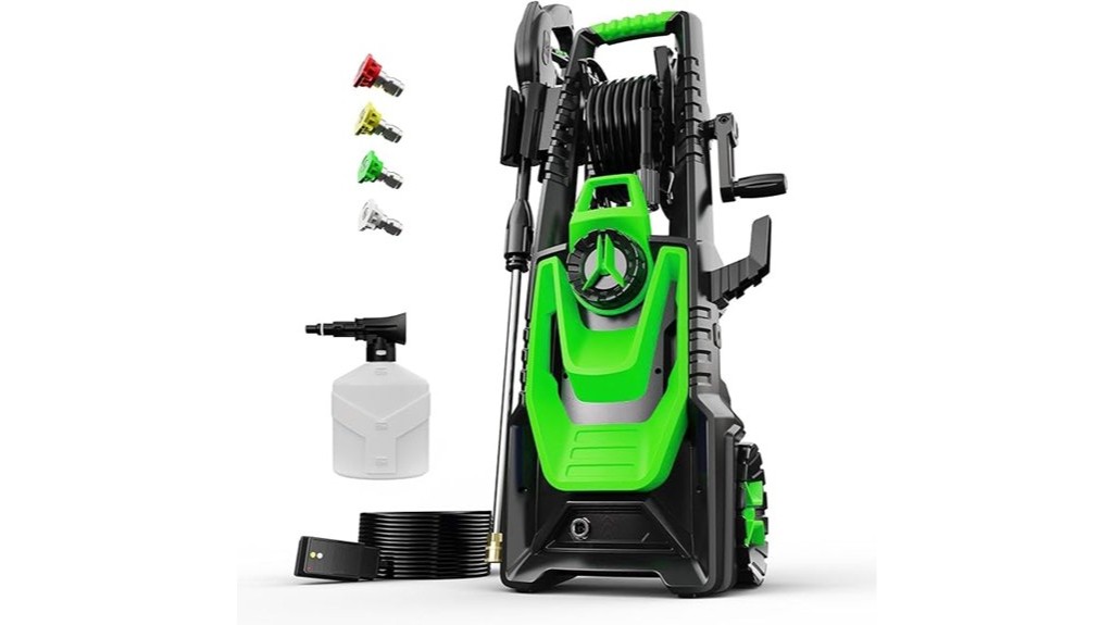 portable green pressure washer