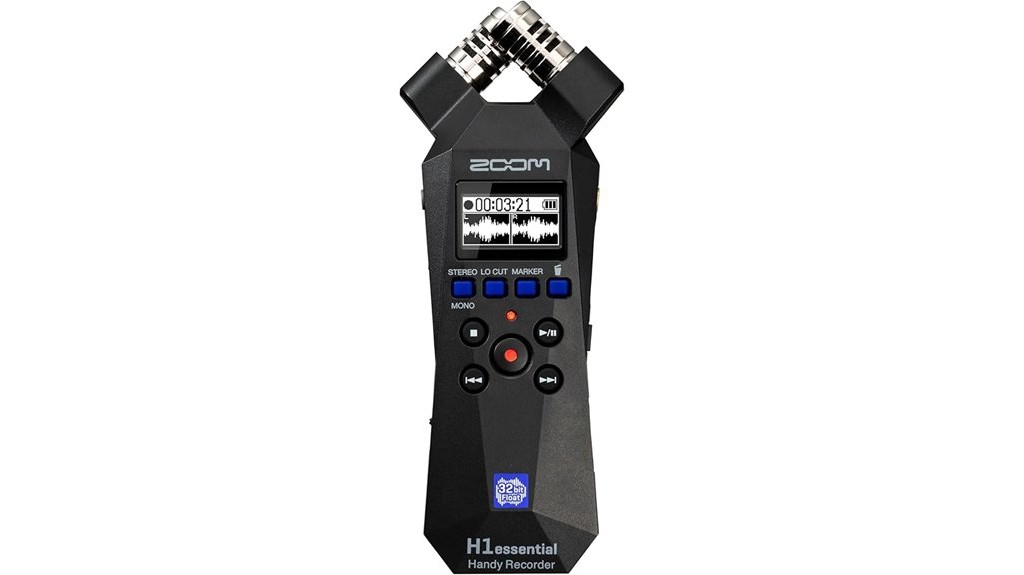 portable handheld audio recording device