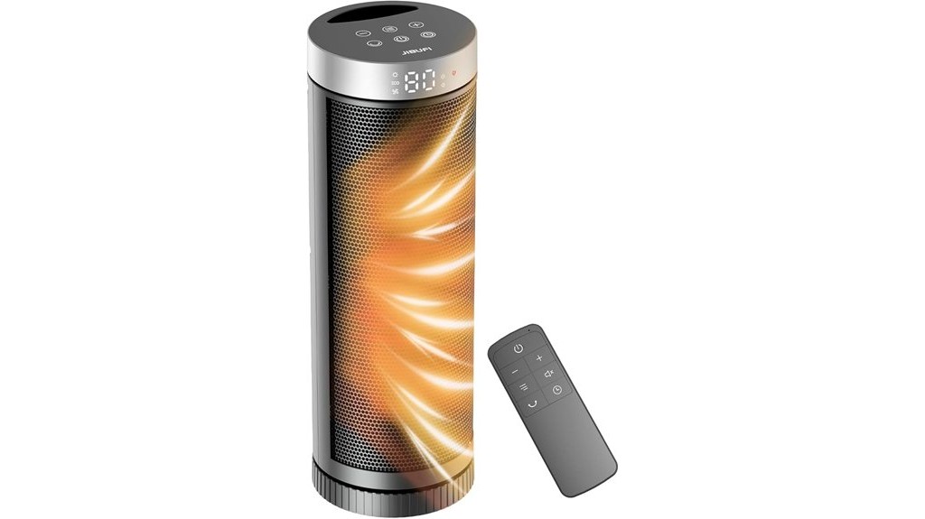 portable heat with remote control