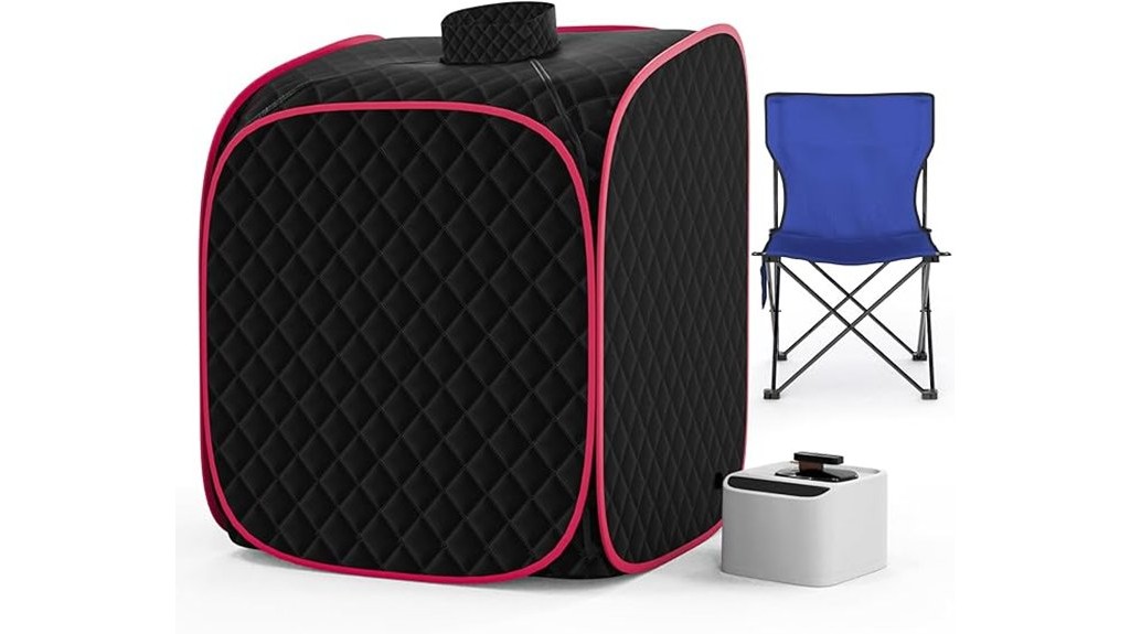 portable home steam sauna detoxification