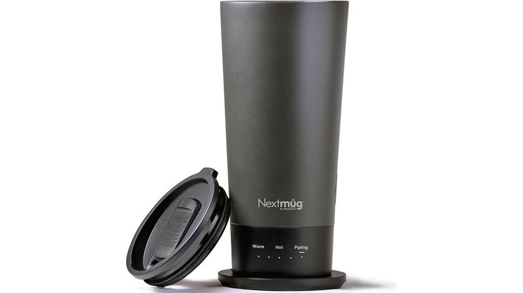 portable hot beverage container
