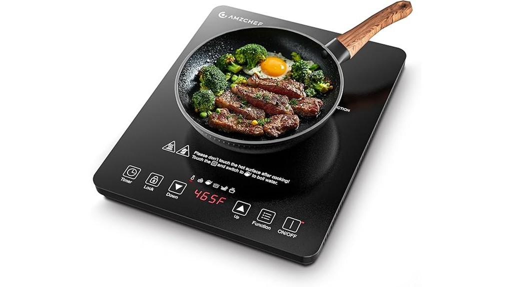 portable induction chef grade cooktop