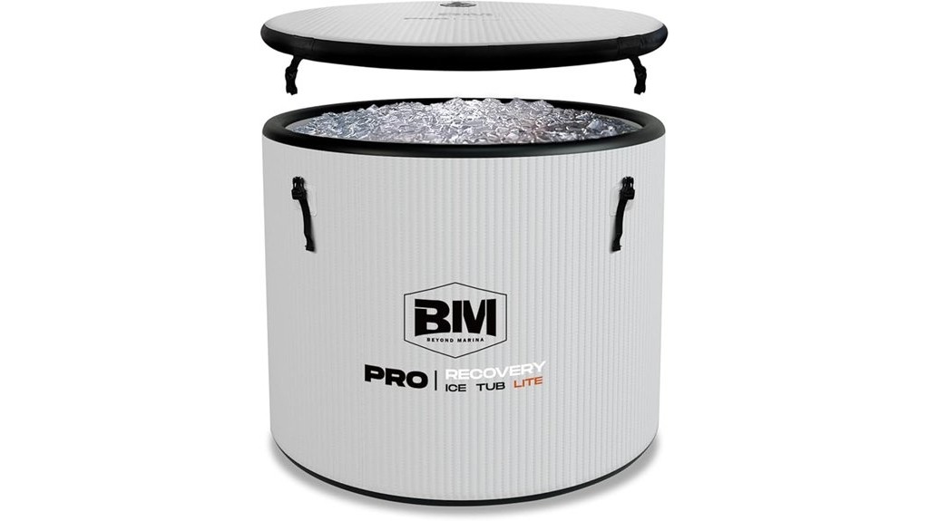 portable inflatable ice bath tub