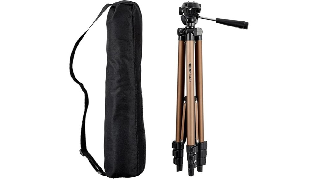 portable lightweight camera mount tripod