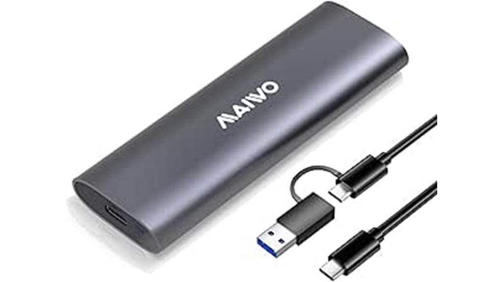 portable m 2 nvme ssd enclosure