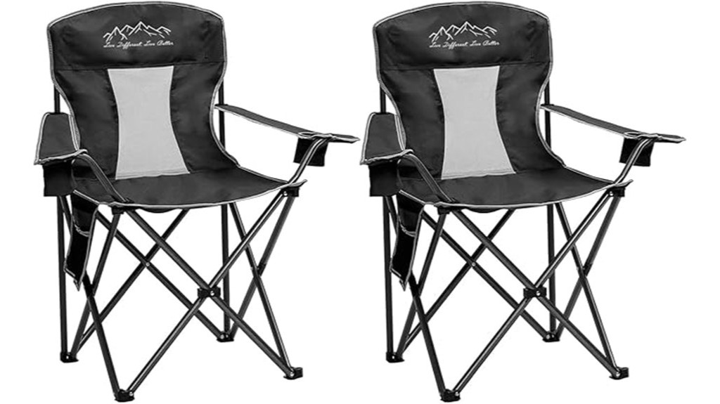 portable mesh camping chairs