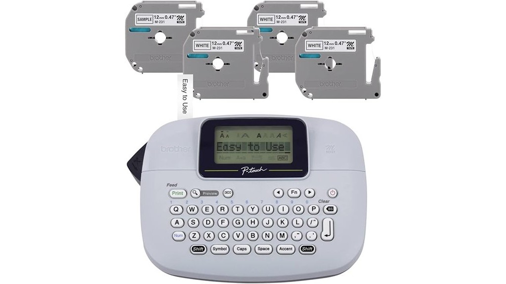 portable monochrome label maker bundle