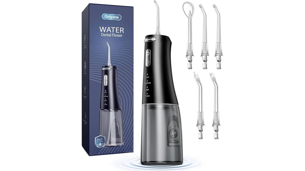 portable oral irrigation device
