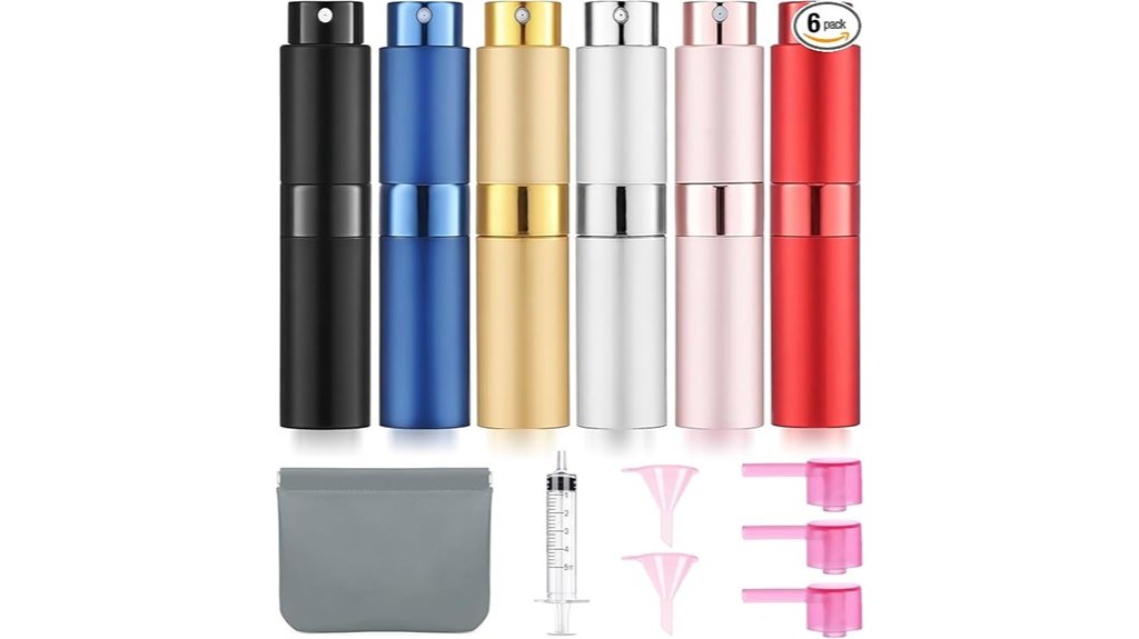 portable perfume atomizer bottles