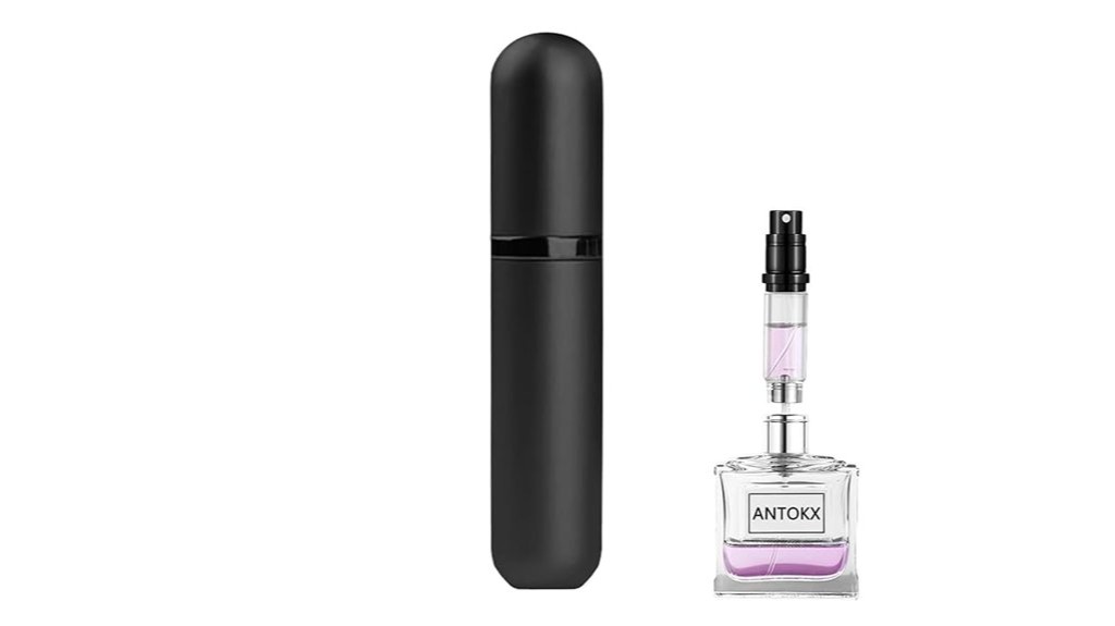 portable perfume sprayer containing 5ml