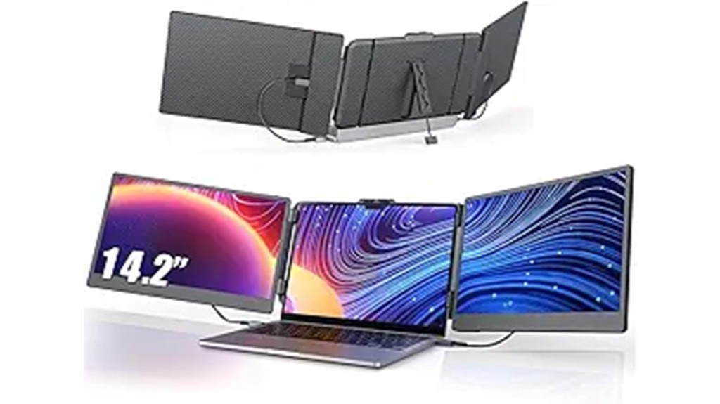 portable plug play screen extender