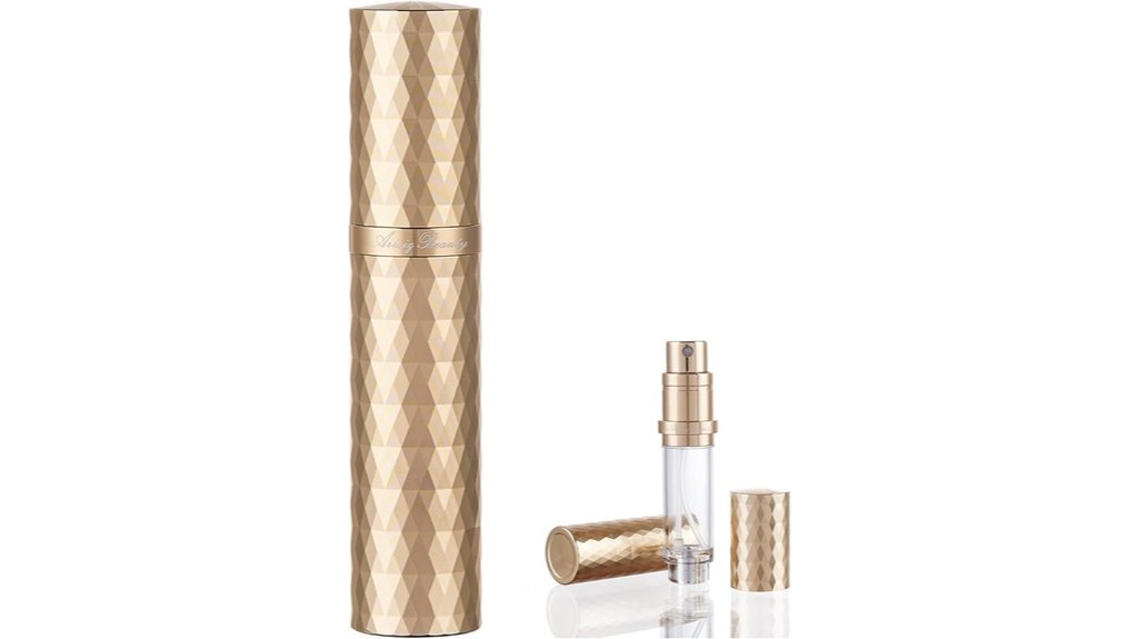 portable refillable perfume atomizer bottle