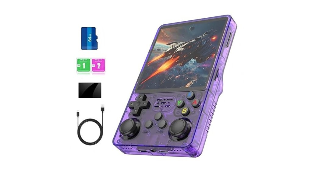 portable retro gaming console