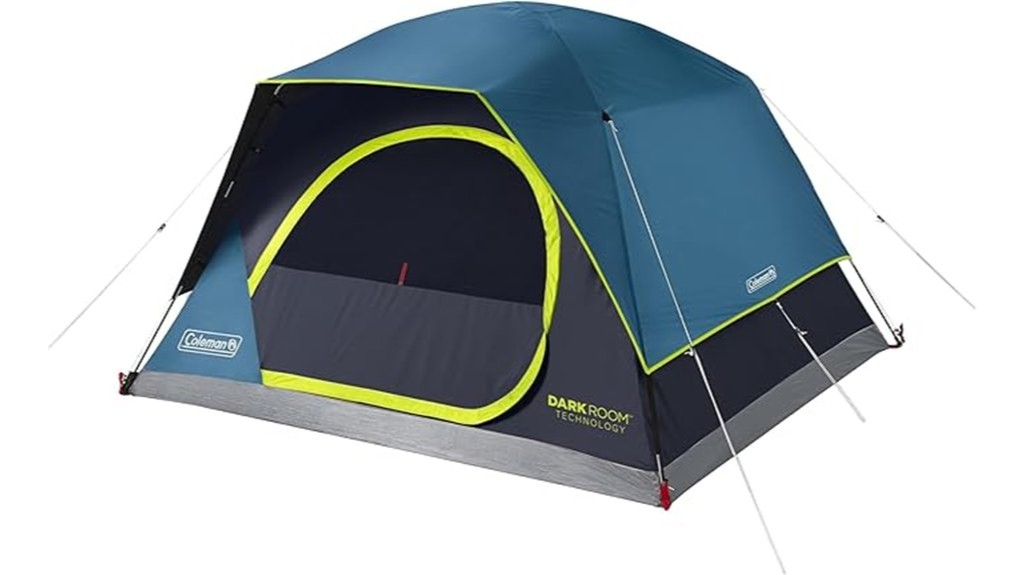 portable shelter for dark environments