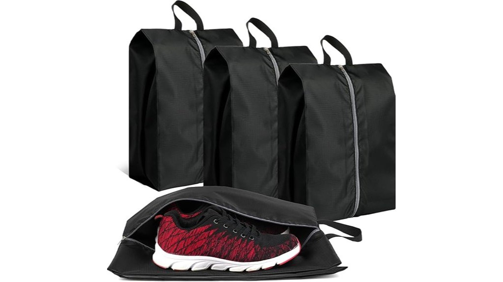 portable shoe storage travel bags
