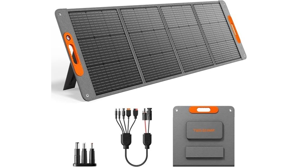 portable solar power station panel