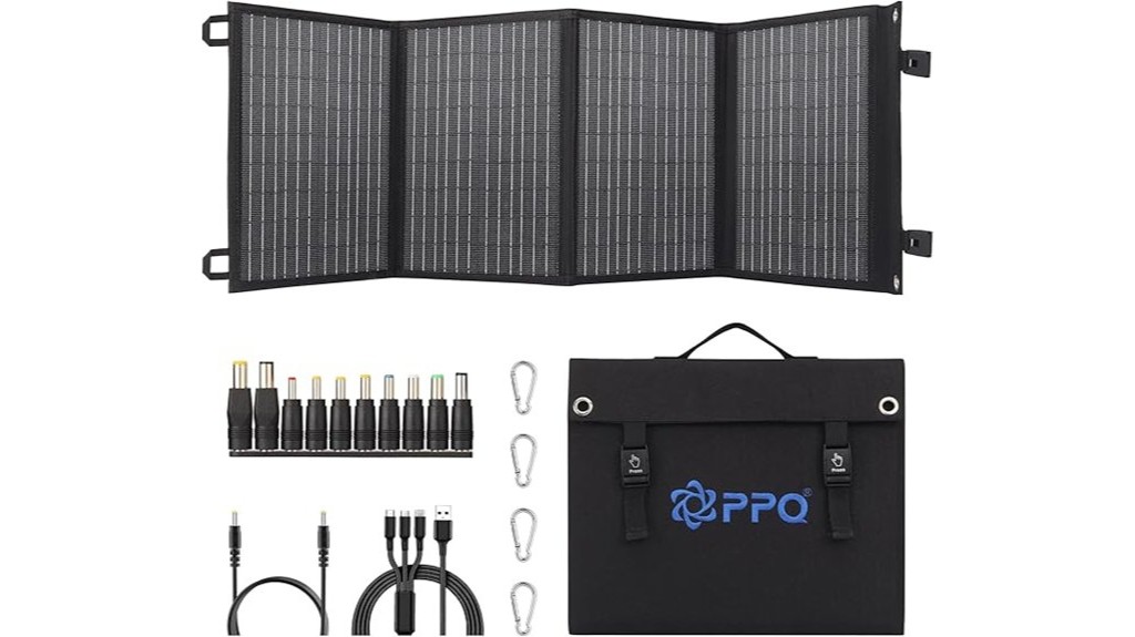 portable waterproof 40w solar panel