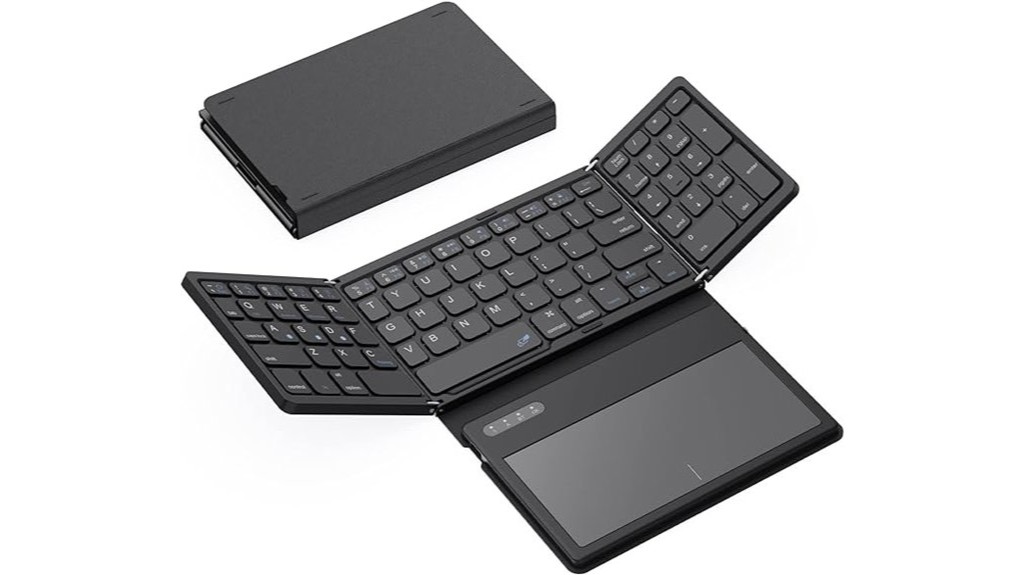 portable wireless multi device keyboard