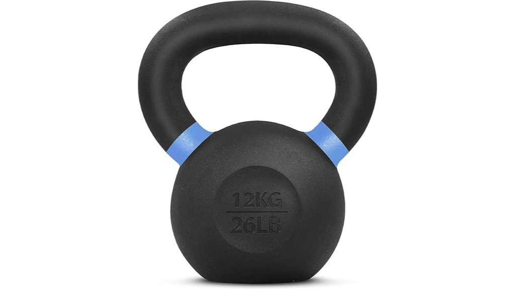 powder coated cast iron kettlebells