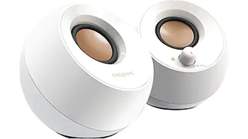 powered desktop speakers for creativity