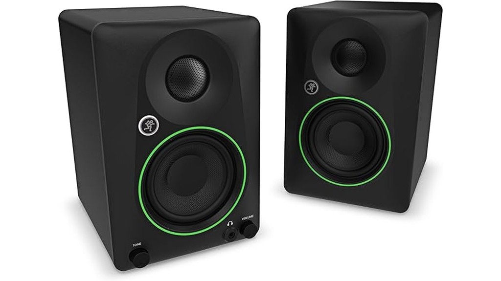 powered studio reference monitors