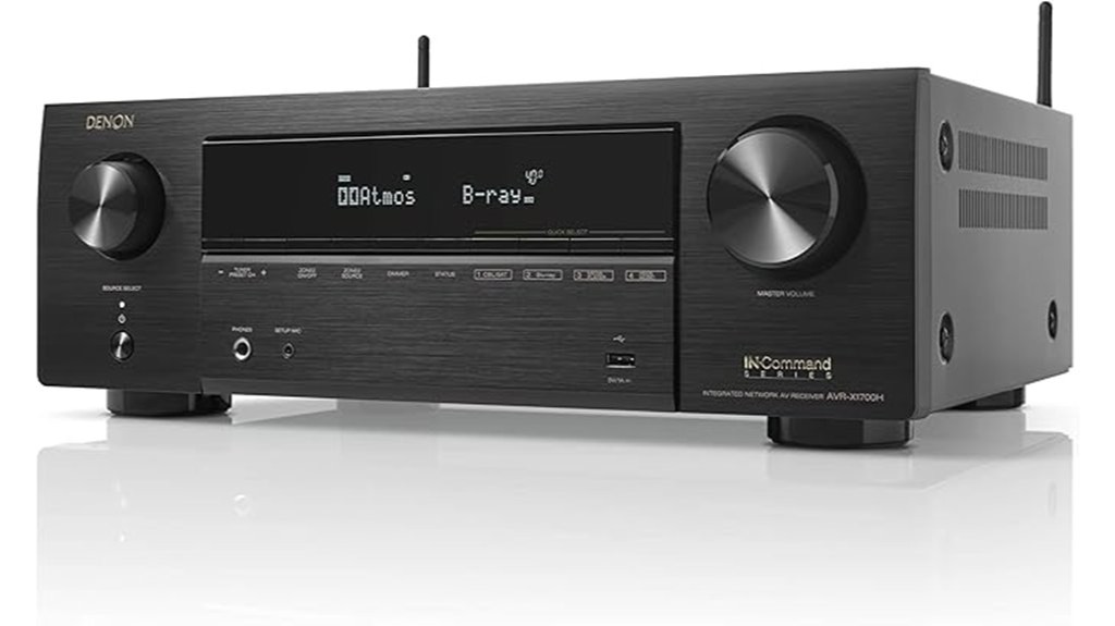 powerful 7 2 channel audio receiver