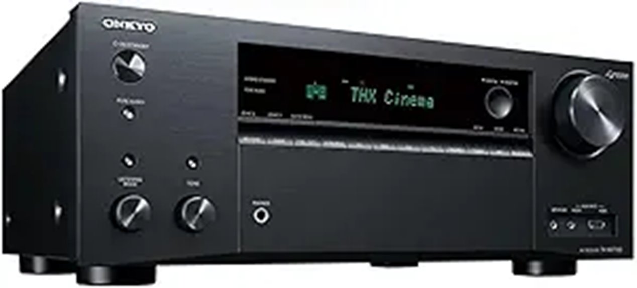powerful 9 2 channel audio receiver