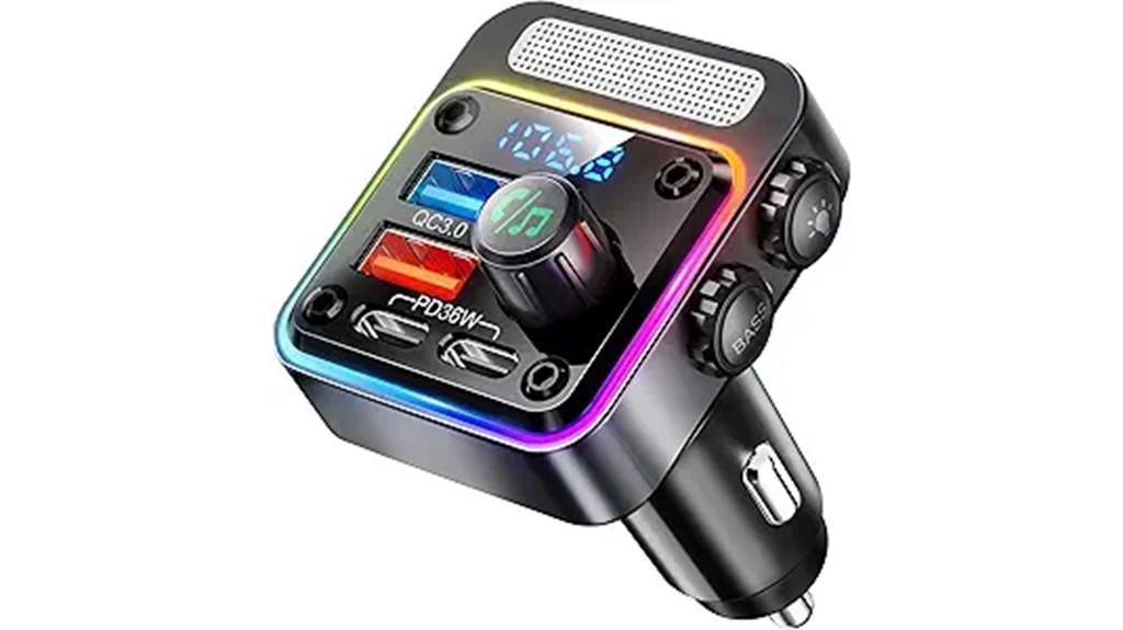 powerful bluetooth charging adapter