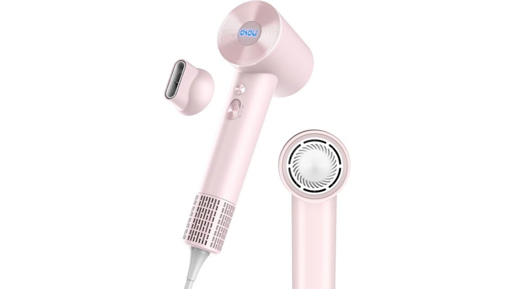 powerful brushless motor hair dryer
