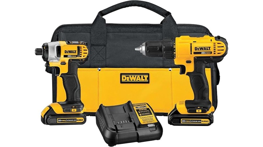 powerful cordless drill driver combo