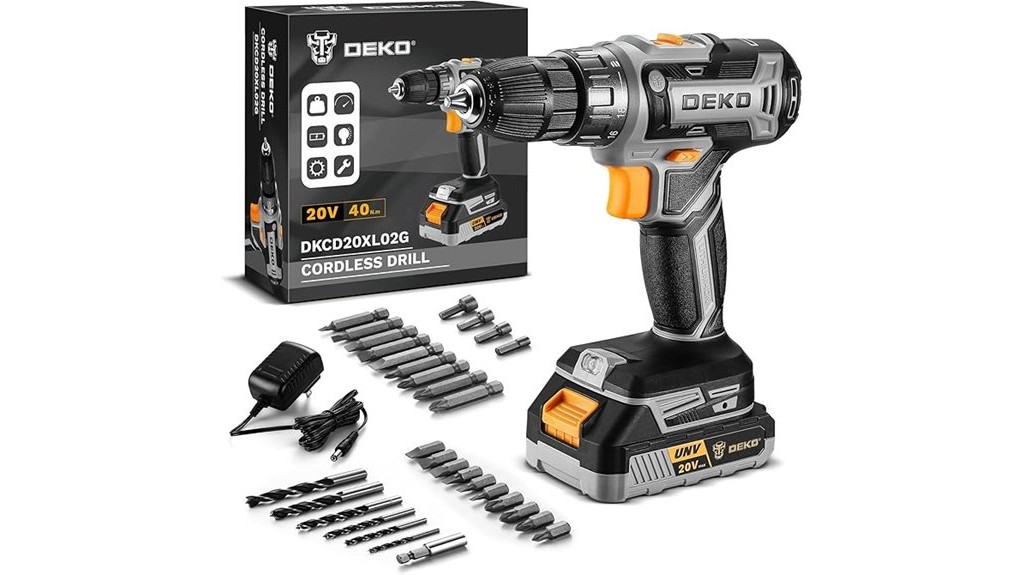 powerful cordless electric power drill