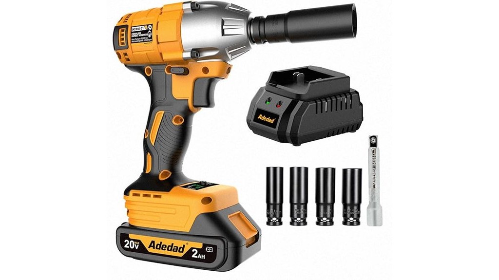 powerful cordless impact wrench driver