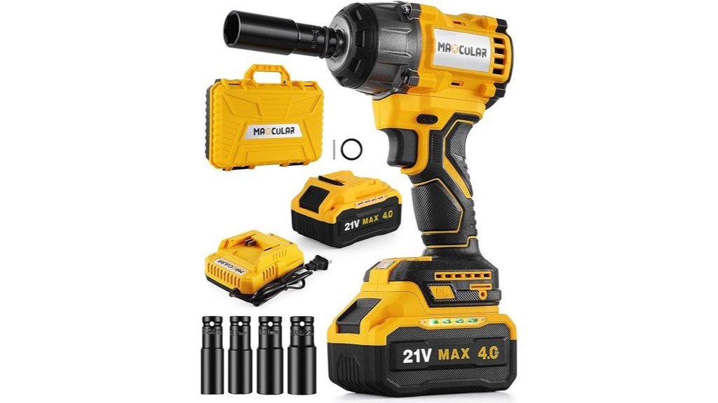 powerful cordless impact wrench