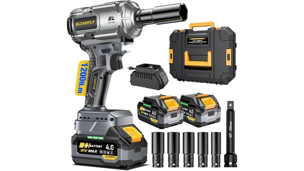powerful cordless impact wrench