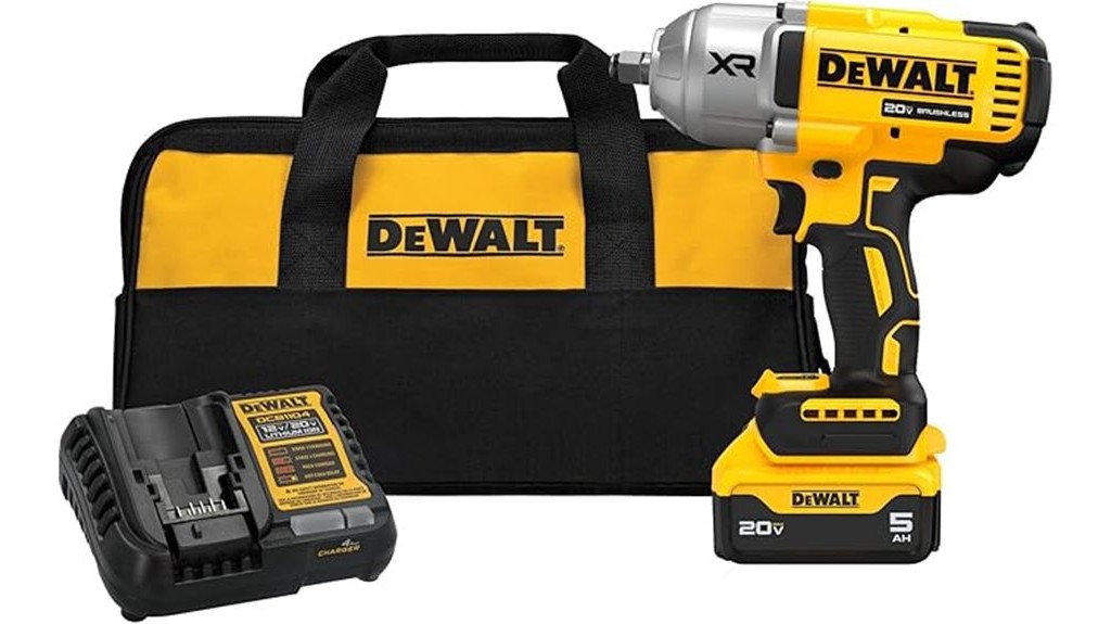 powerful cordless impact wrench kit