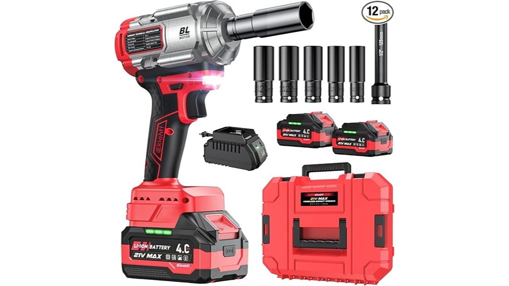 powerful cordless impact wrench