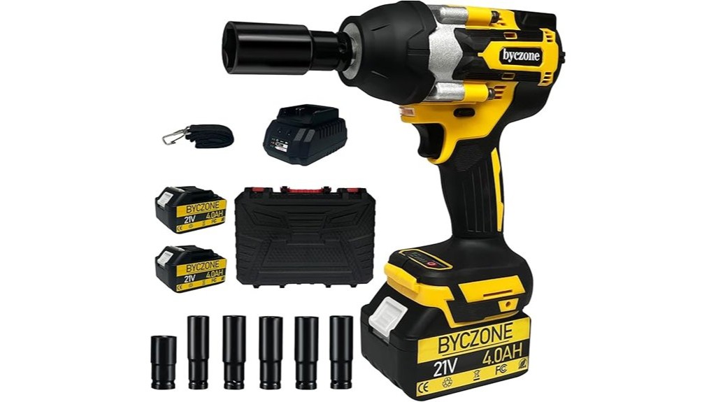 powerful cordless impact wrench